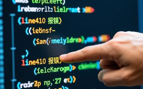 程序运行出现line410报错是什么原因，该怎么彻底解决？