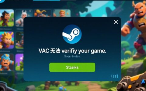 VAC无法验证你的游戏会话，总是被踢出服务器怎么解决？