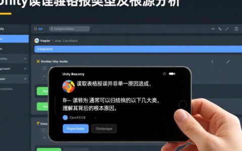 Unity项目读取表格报错，原因可能出在哪几个地方？