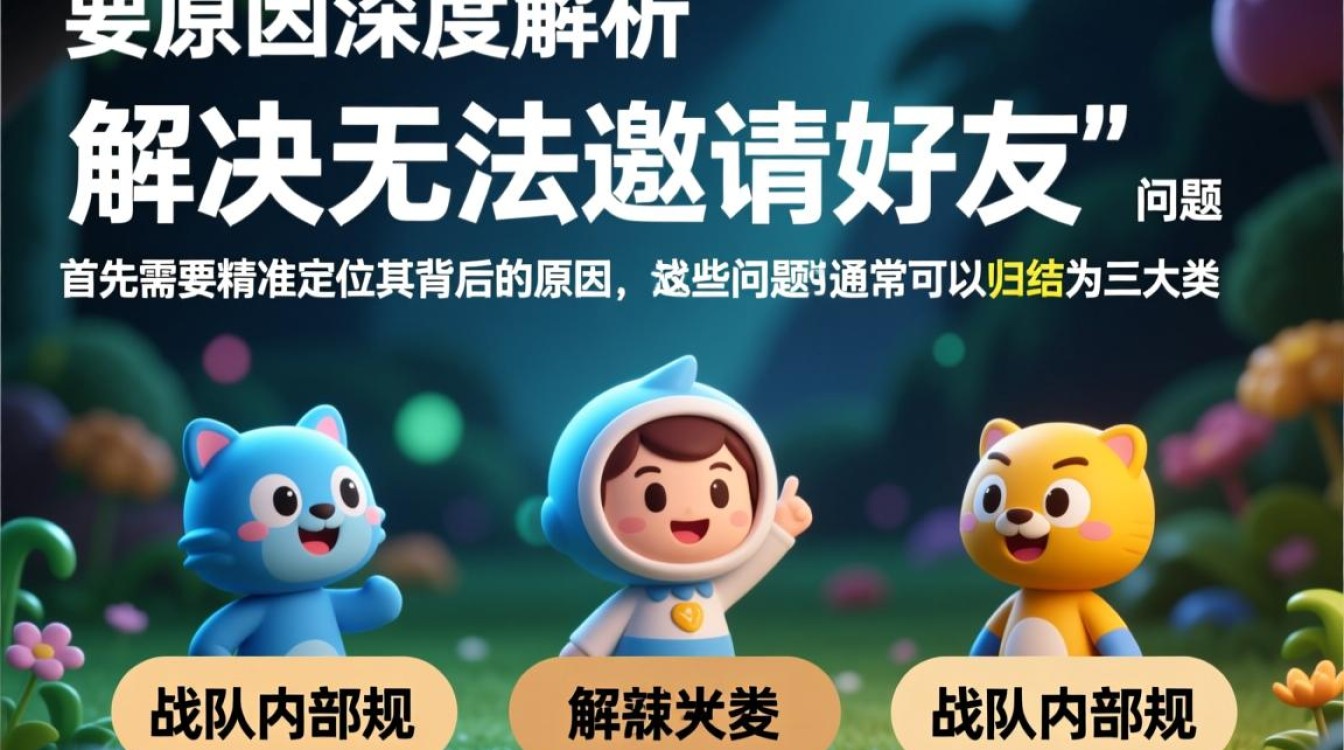 游戏战队无法邀请好友是什么原因？要怎么操作才能成功？