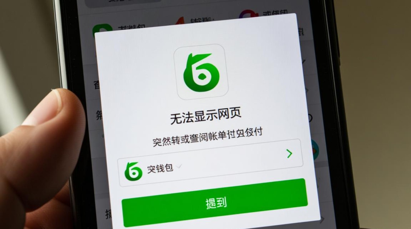 手机QQ钱包无法显示网页是什么原因？如何设置才能正常使用？