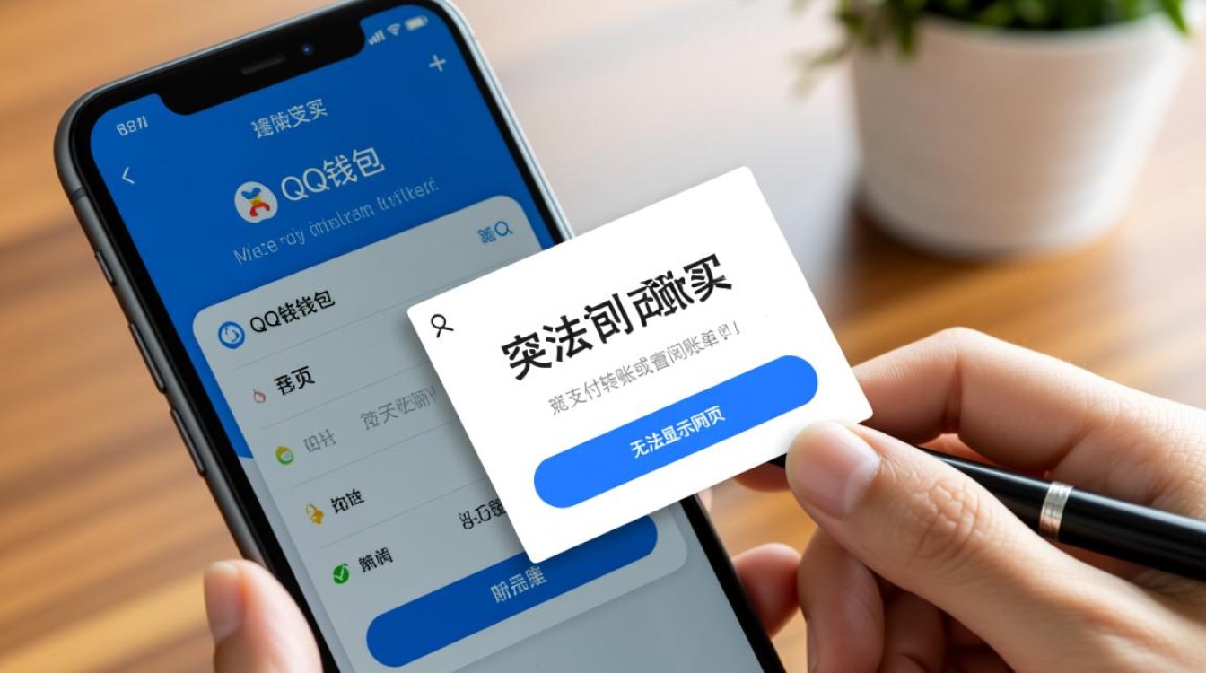 手机QQ钱包无法显示网页是什么原因？如何设置才能正常使用？