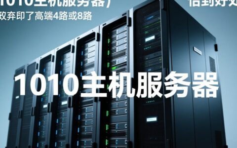 1010主机服务器性能究竟怎么样性价比高值得大家选择吗？