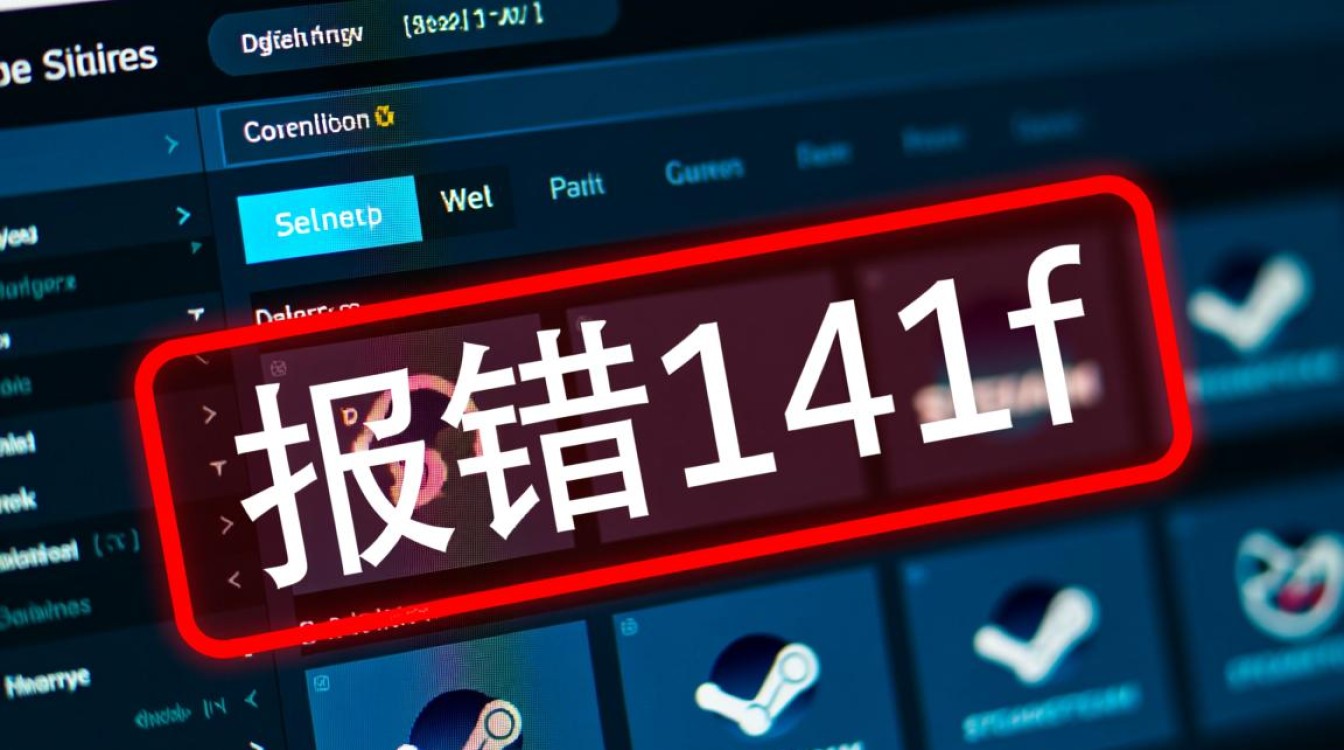 电脑突然报错141f错误代码，该怎么解决才能恢复使用？