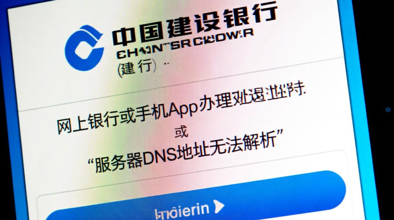 建设银行无法解析服务器，具体原因和解决方法是？