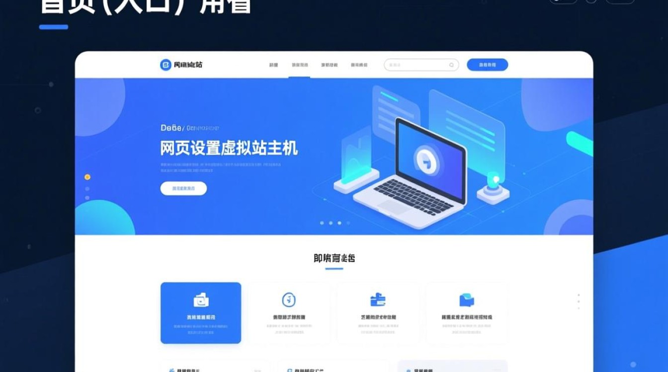 虚拟主机怎么设置网站首页，上传后为何不显示？