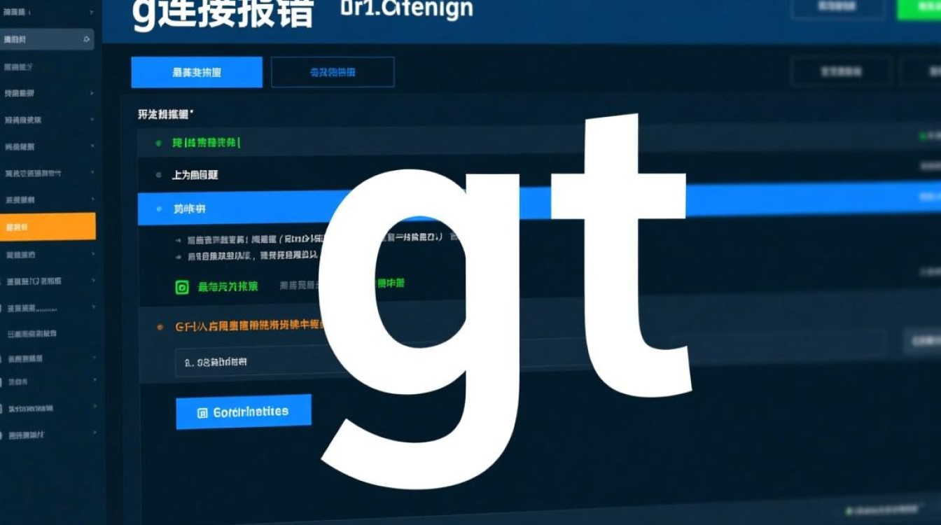 G连接一直报错怎么办？是什么原因导致的？