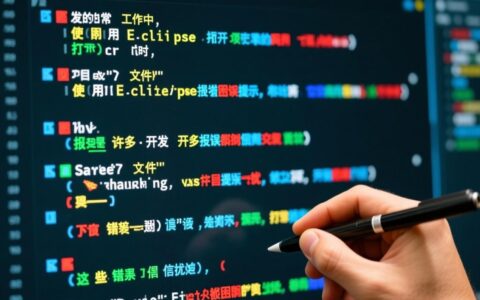 Eclipse打开文件就报错，是什么原因要怎么解决？