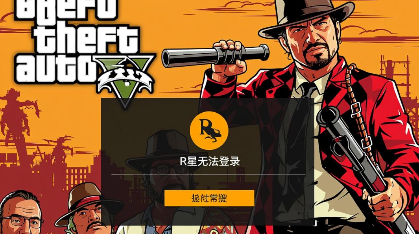 r星为什么无法登录，服务器又崩了吗还是我的问题？