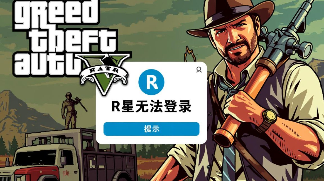r星为什么无法登录，服务器又崩了吗还是我的问题？