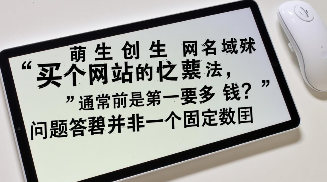 新手买一个网站域名首年和续费分别要多少钱？