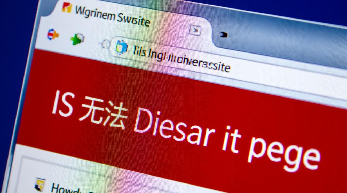 IIS网站无法显示该网页，到底该如何排查故障？