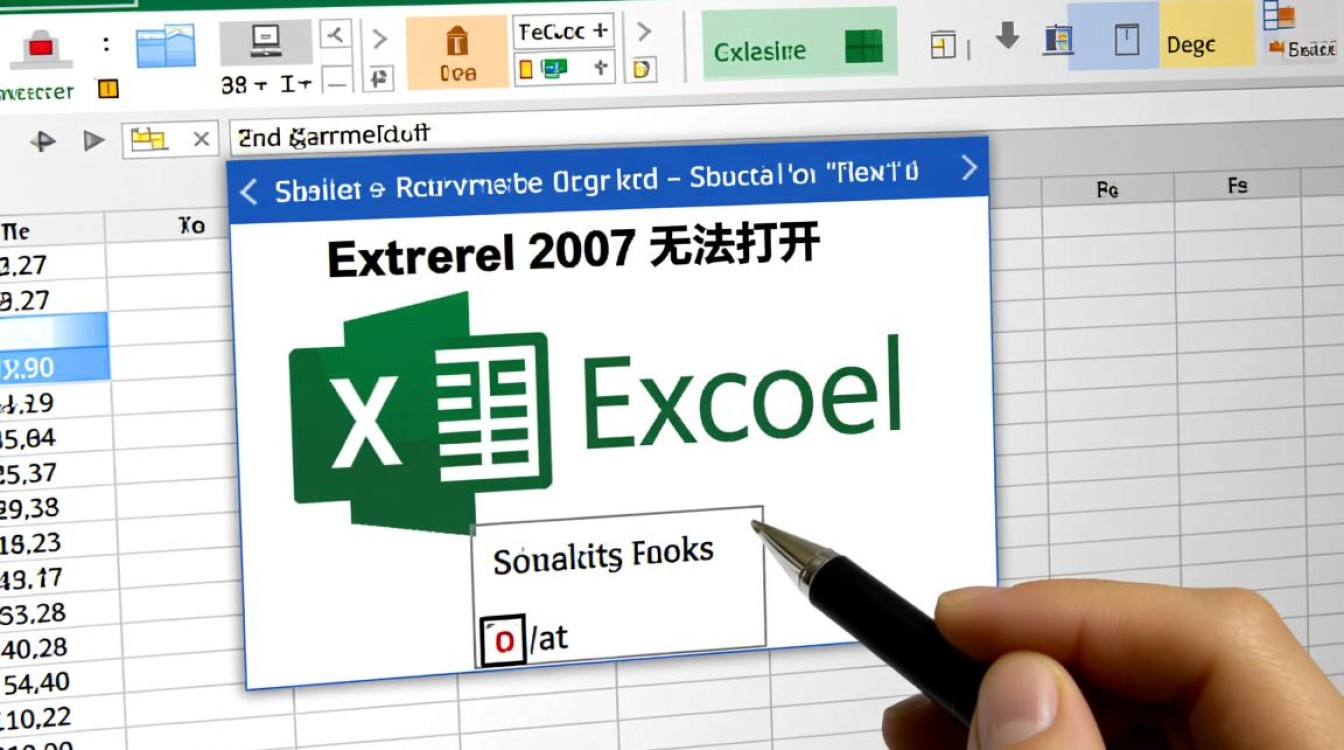 Excel2007无法打开文件是什么原因，如何修复？