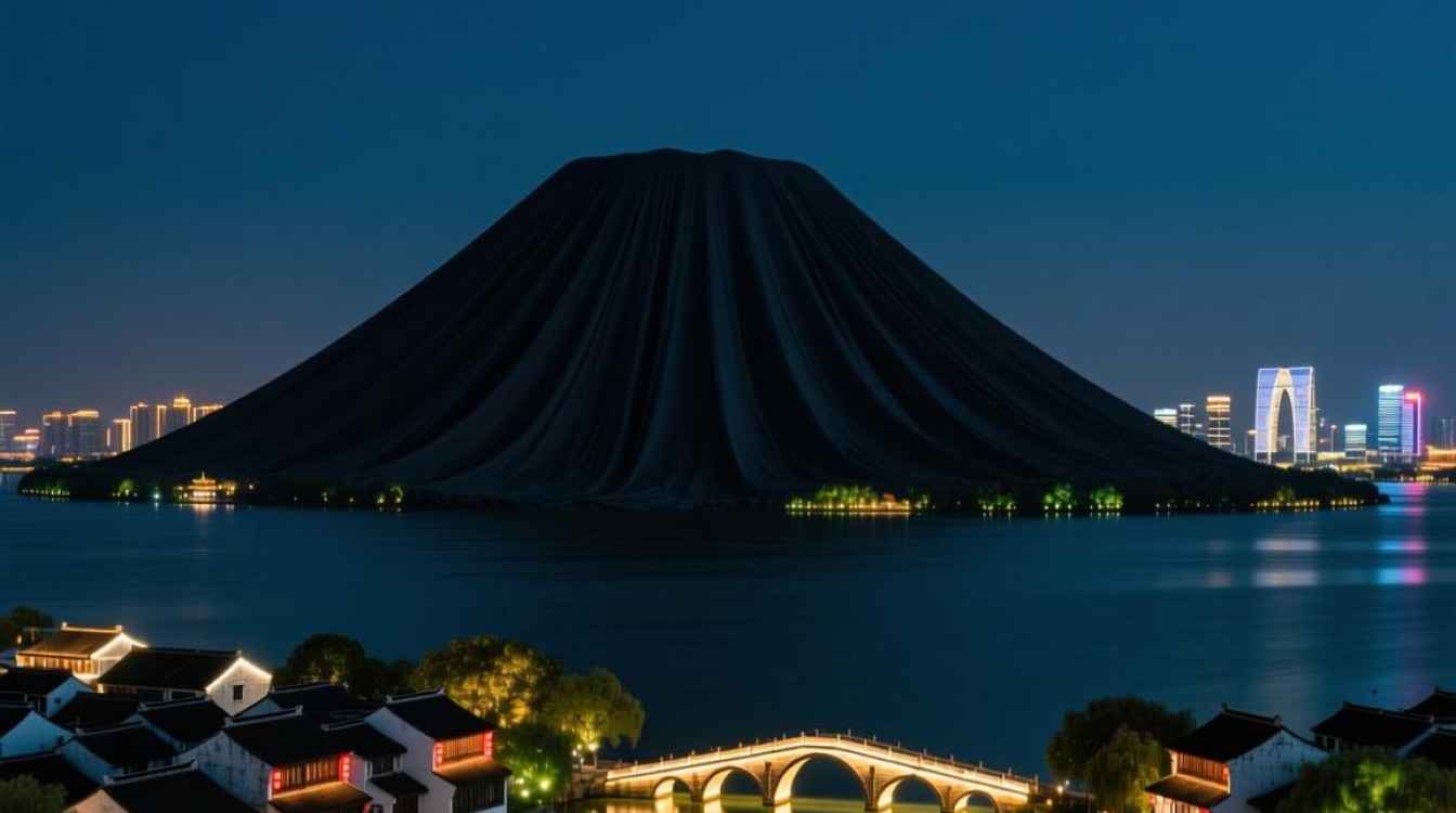 阳澄湖畔的服务器夜景，到底藏着什么秘密？
