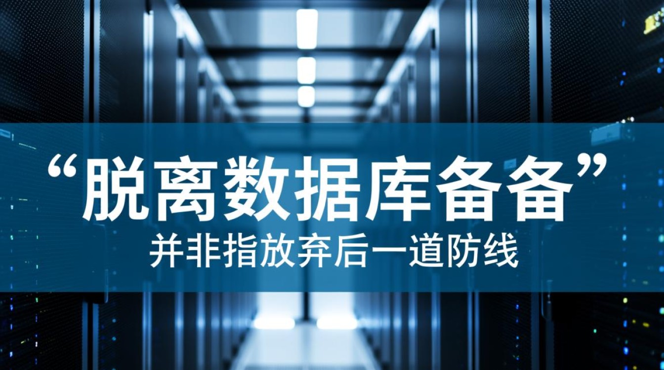 数据库备份后如何彻底脱离原服务器环境？