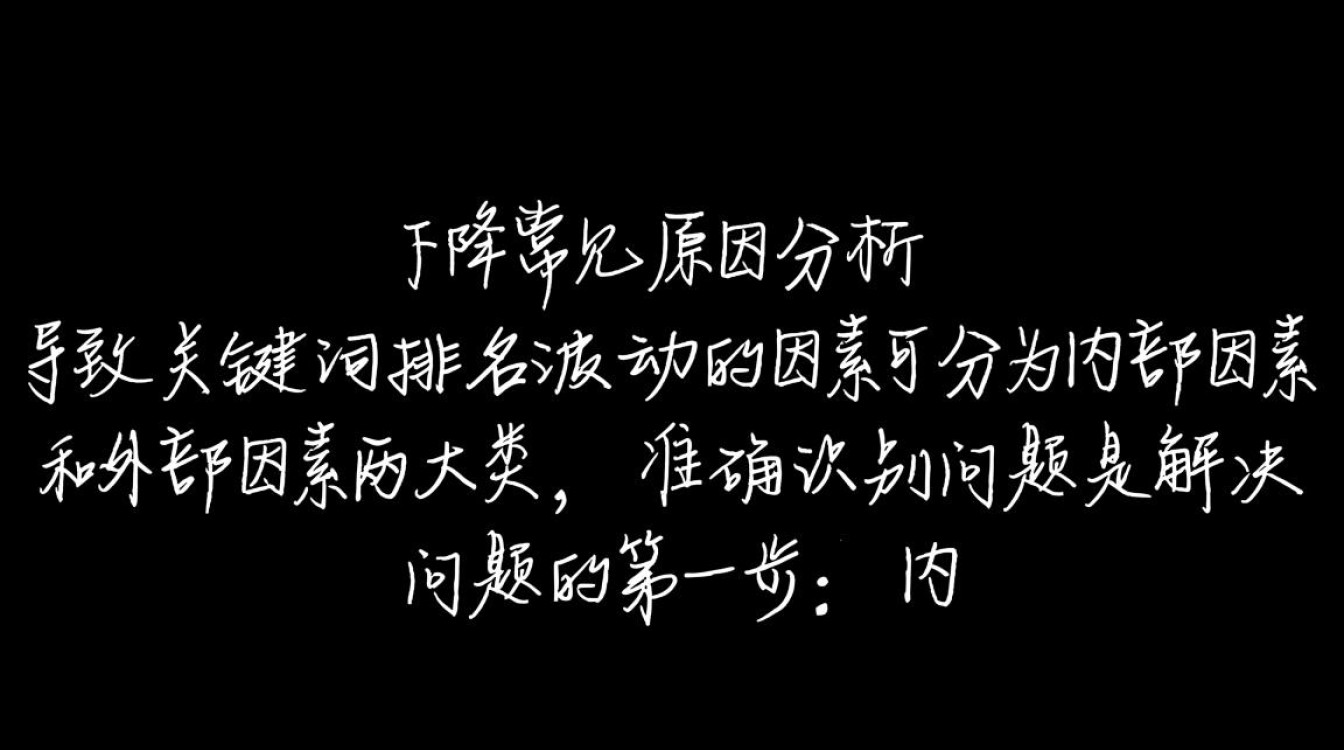 网站关键词排名突然下降，到底是什么原因导致的？