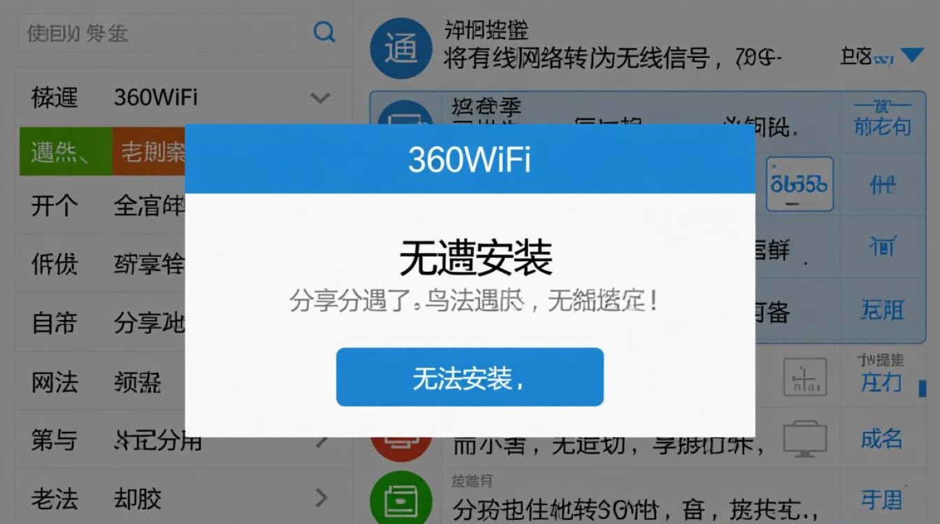 360wifi无法安装
