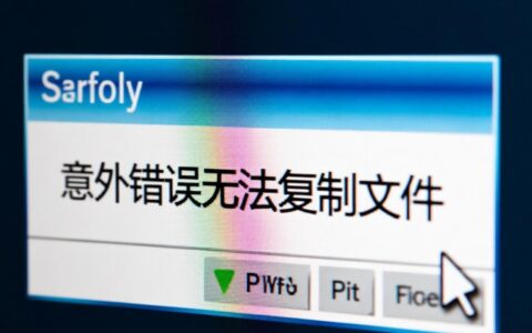 电脑复制文件时总提示意外错误无法复制，该如何解决？