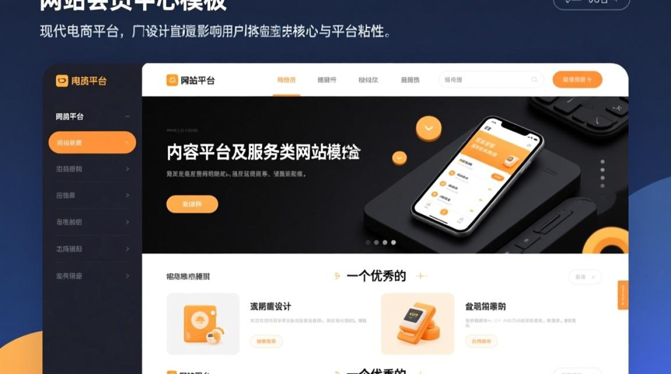 手机网站会员中心模板怎么选？适合不同行业的模板推荐？