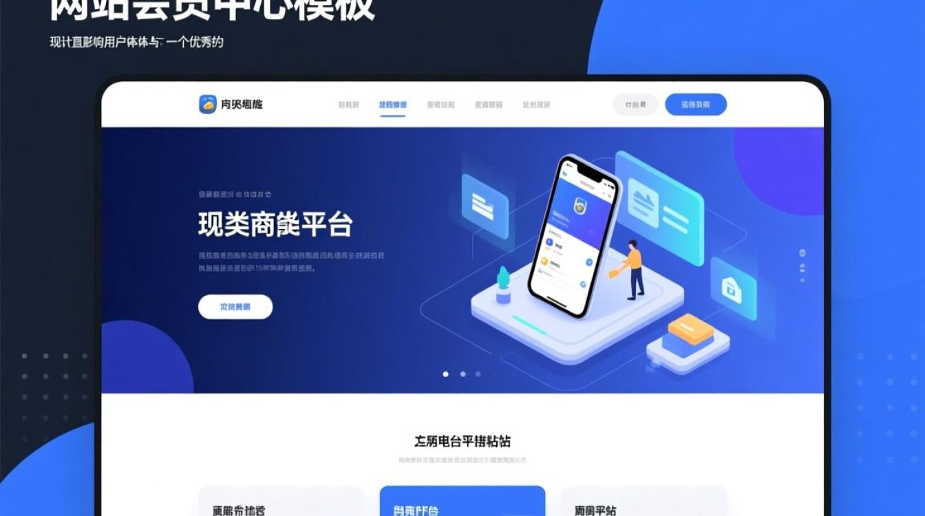 手机网站会员中心模板怎么选？适合不同行业的模板推荐？