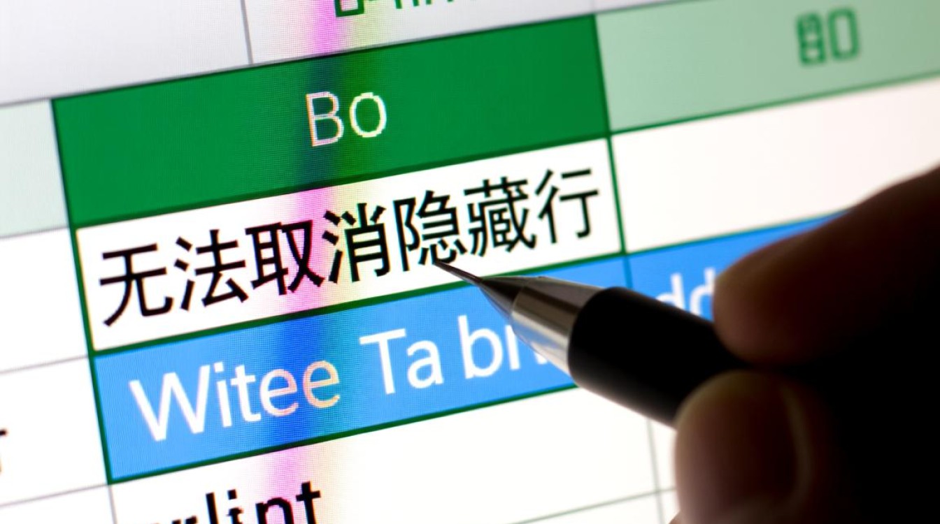 Excel无法取消隐藏行，如何解决？
