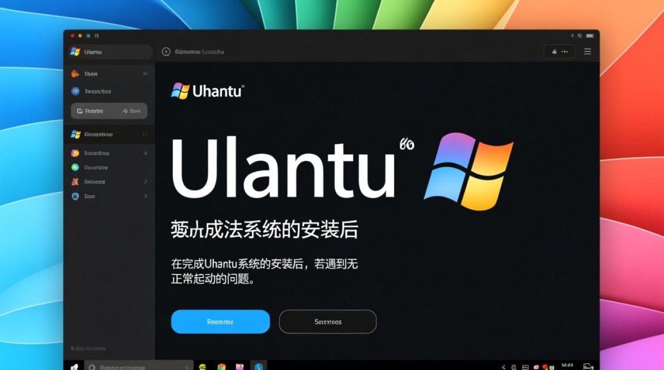 安装Ubuntu后电脑无法正常启动，怎么办？