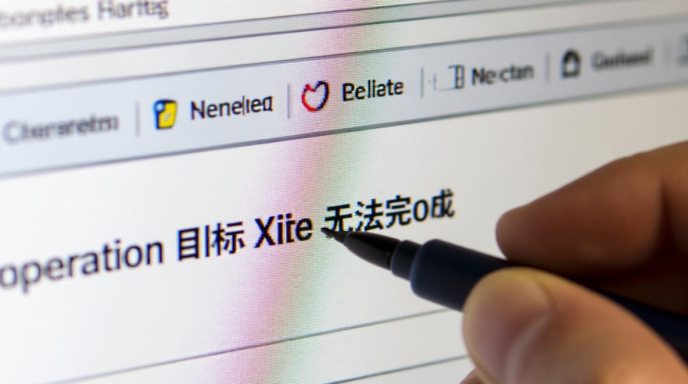 操作目标文件无法完成怎么办？