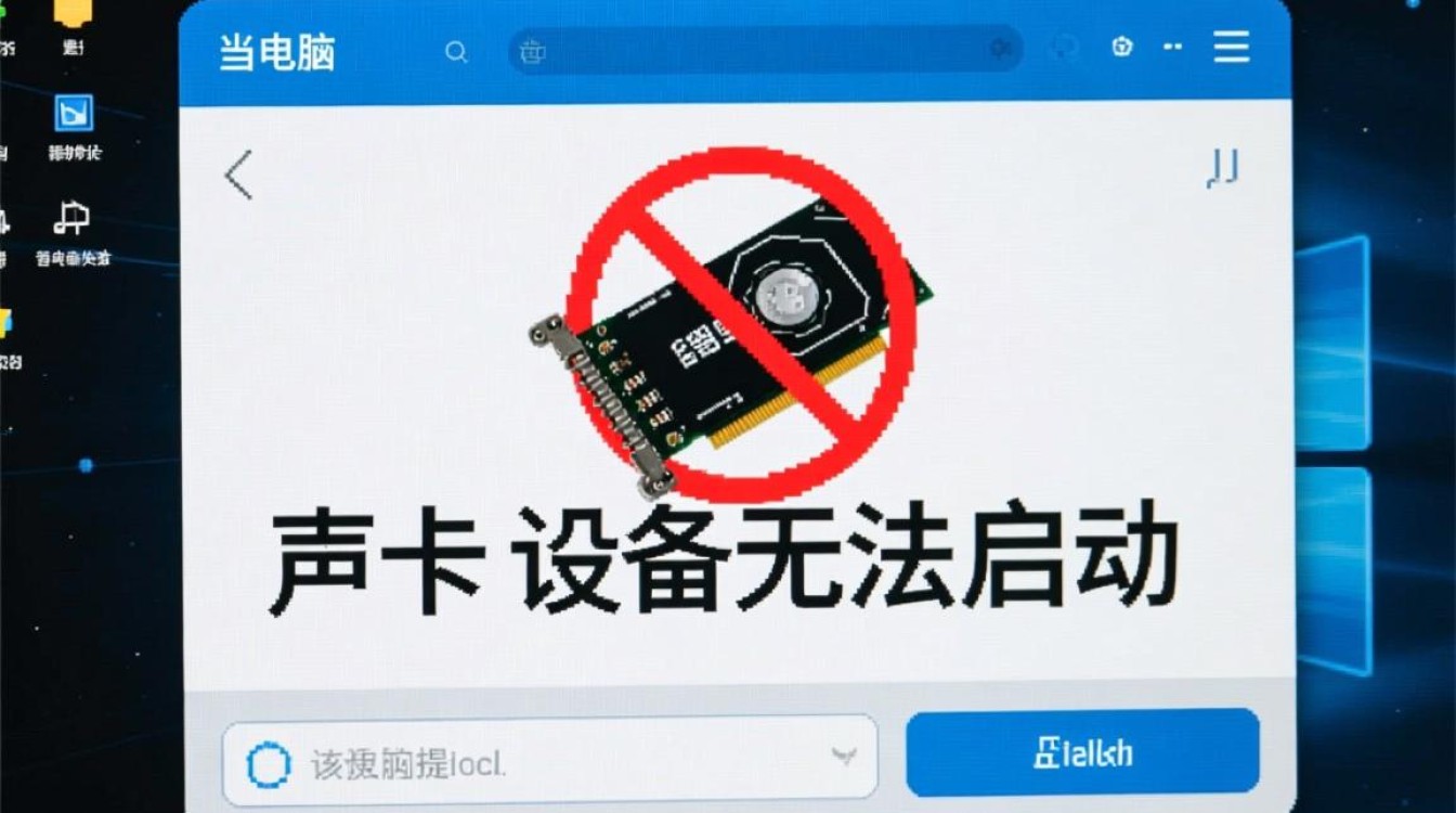 声卡显示该设备无法启动，如何解决驱动或硬件问题？