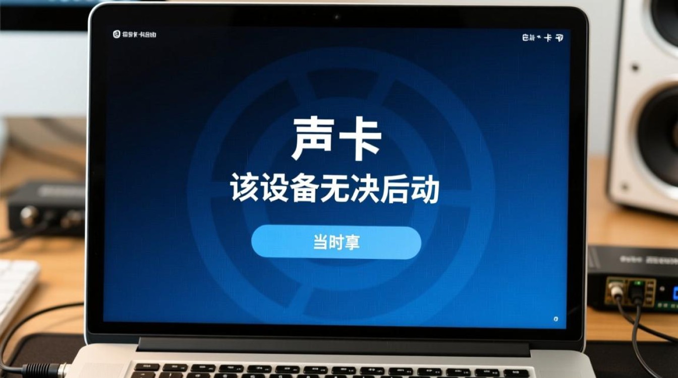 声卡显示该设备无法启动，如何解决驱动或硬件问题？