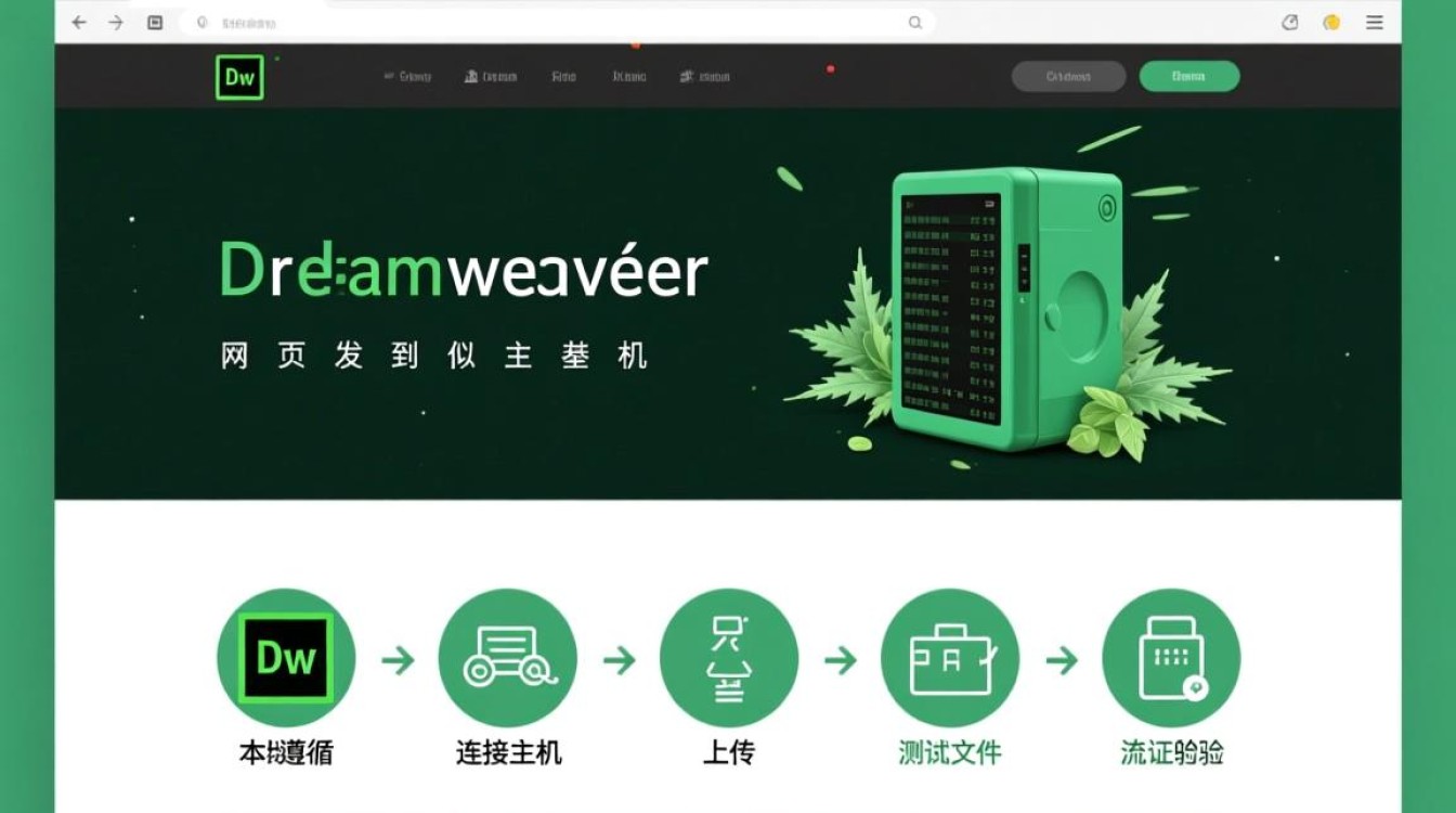 DW如何将网页发布到虚拟主机的详细步骤？