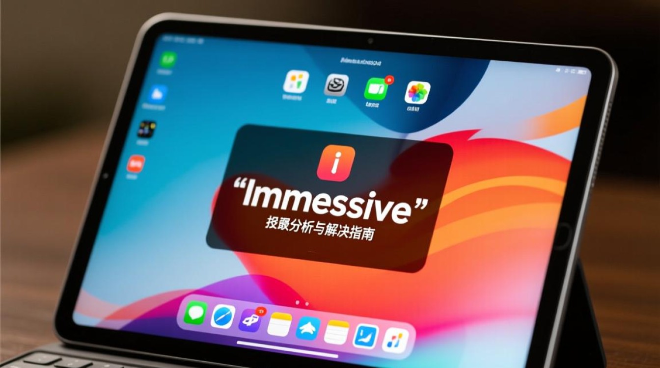 平板出现immersive报错怎么办？