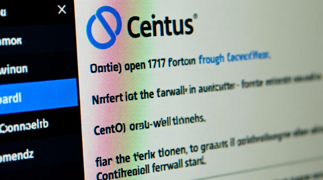 CentOS如何开放1717端口？配置步骤及常见问题解决方法