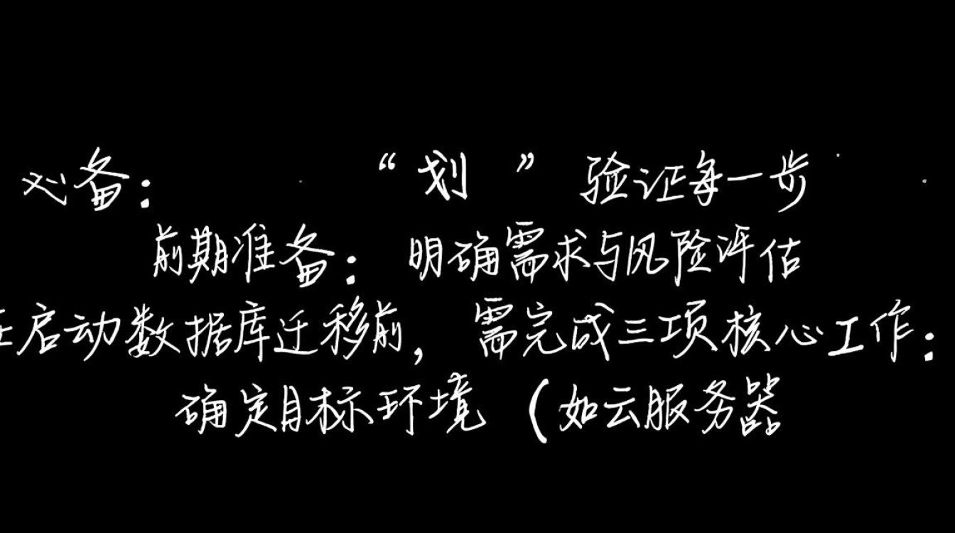 搬站时数据库迁移的具体步骤和注意事项有哪些？
