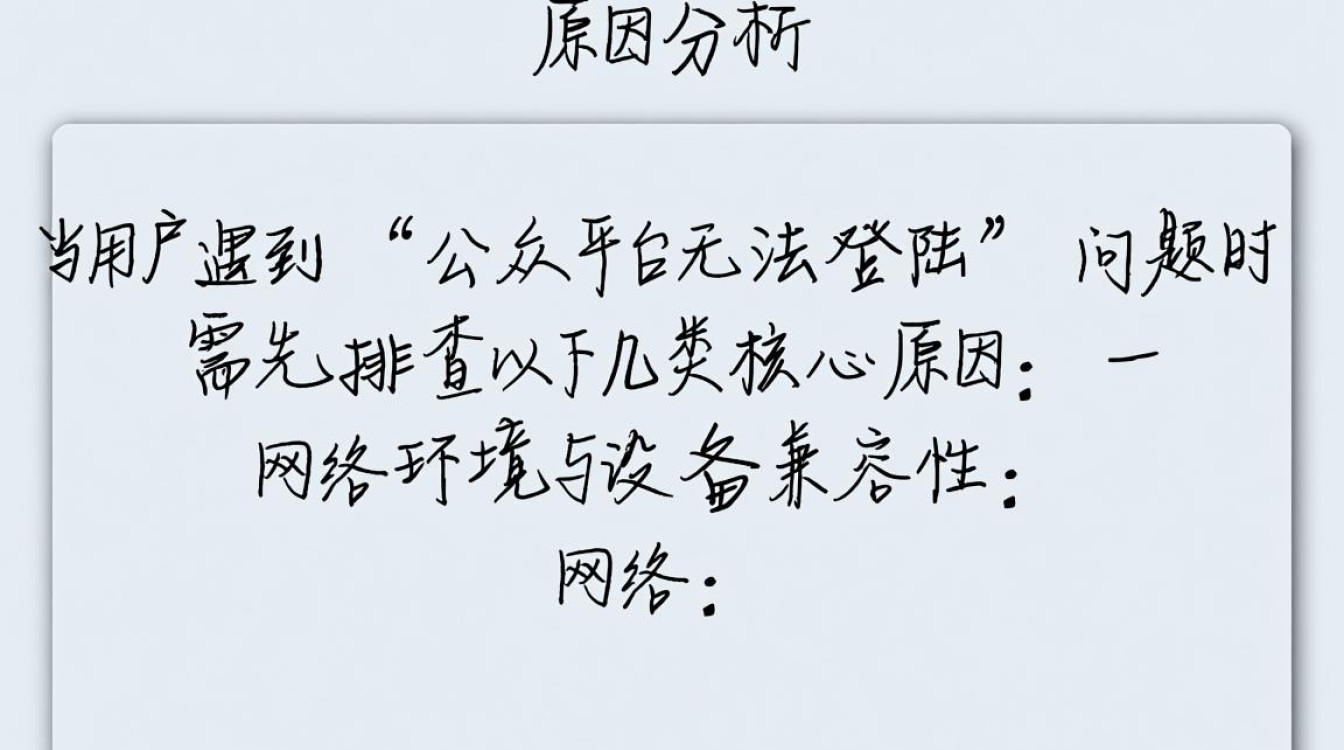 公众号无法登录怎么办？解决方法及常见问题排查指南