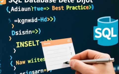 SQL数据库数据写入的详细步骤是怎样的？