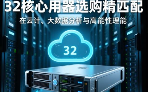 32服务器推荐如何选择适合高并发场景的32核服务器？