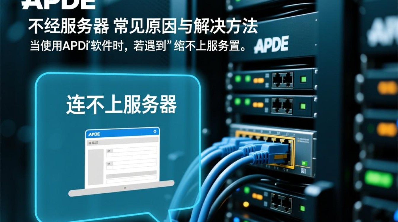 apxe连不上服务器怎么办？常见原因及解决方法有哪些？