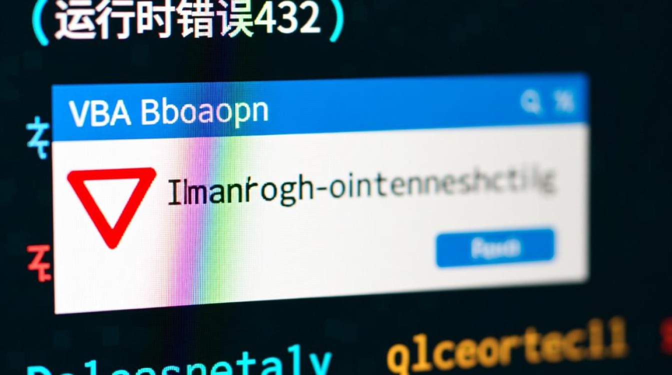 VBA执行时出现错误432，这是什么原因导致的？
