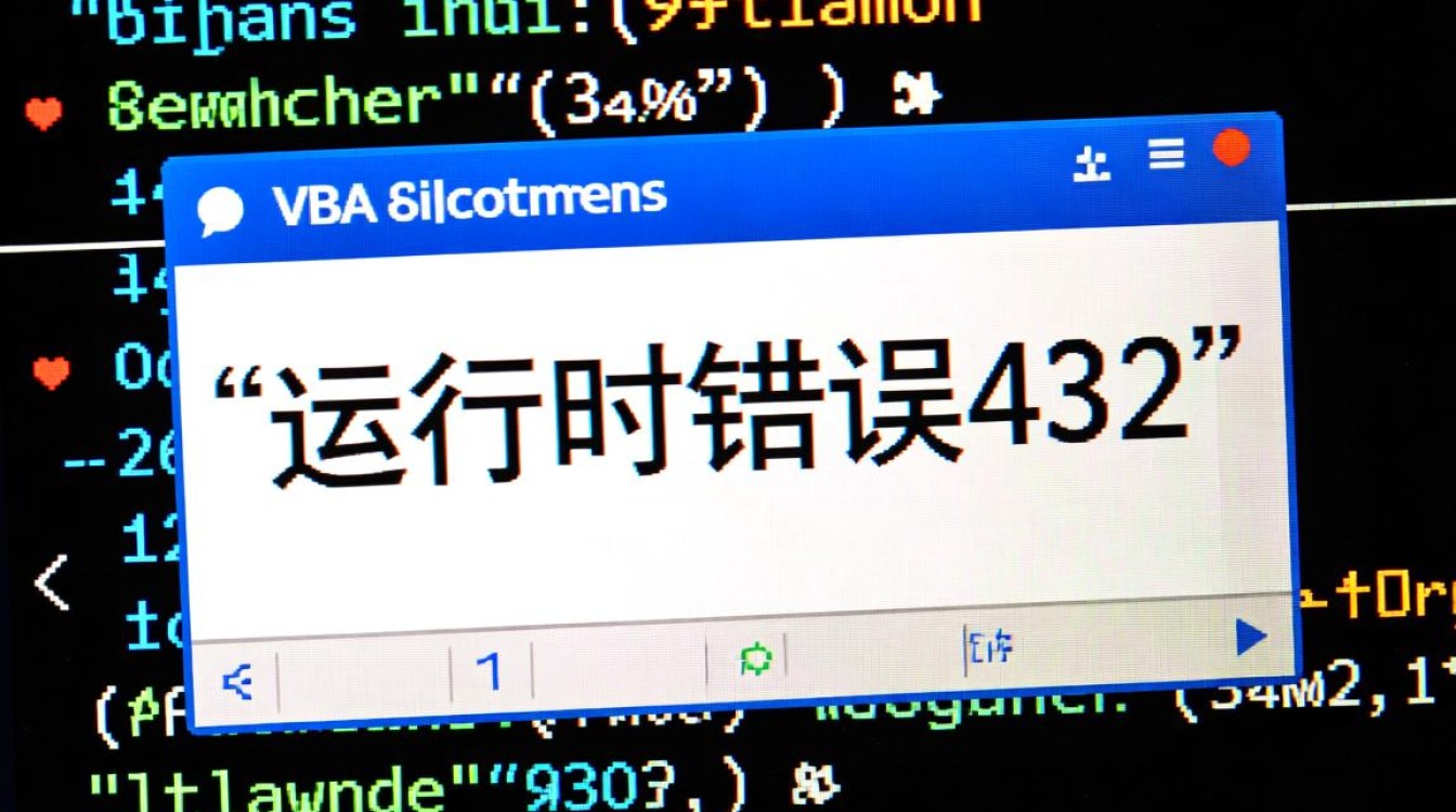 VBA执行时出现错误432，这是什么原因导致的？