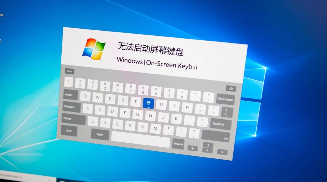 Win系统无法启动时如何打开屏幕键盘？
