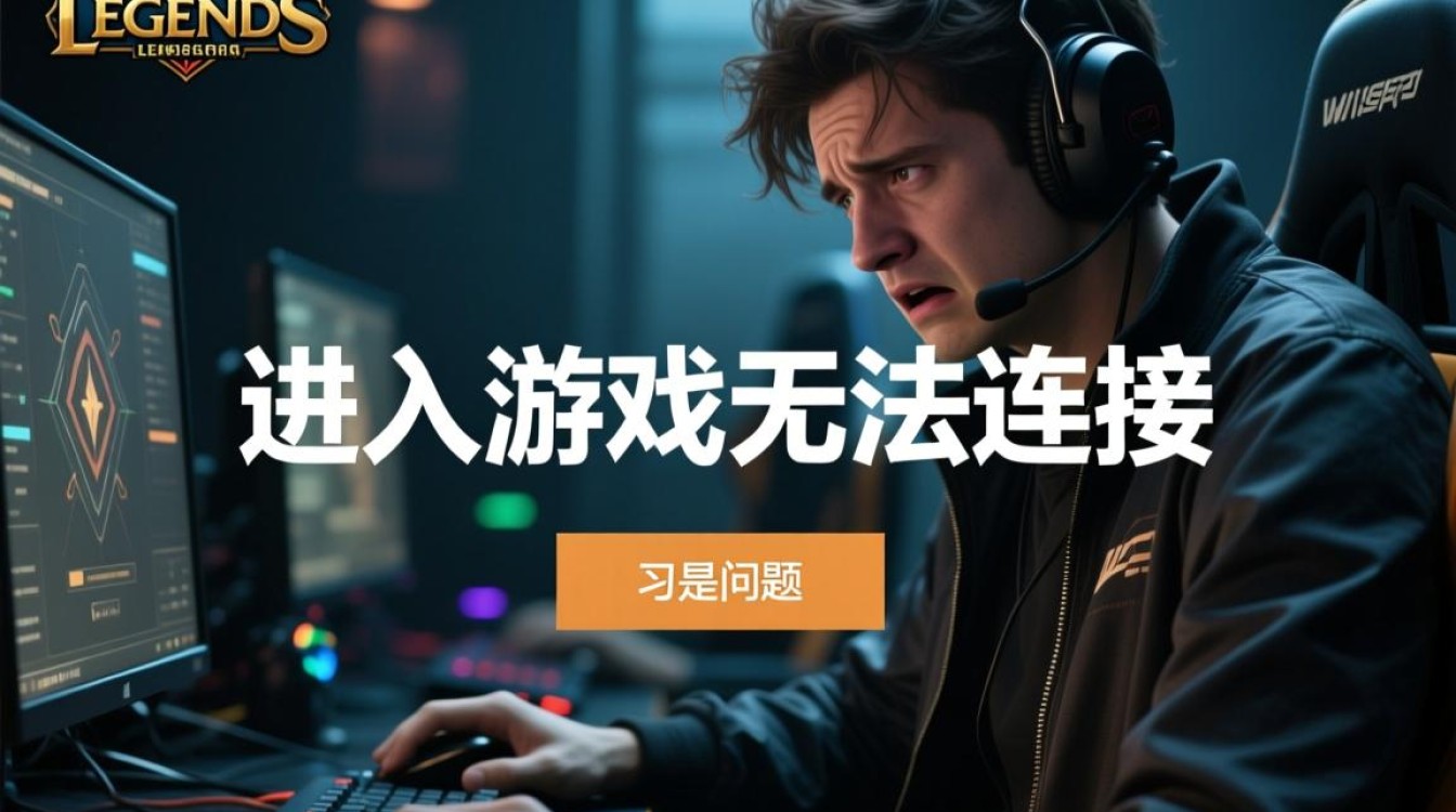 LOL进入游戏时显示无法连接服务器，怎么解决？
