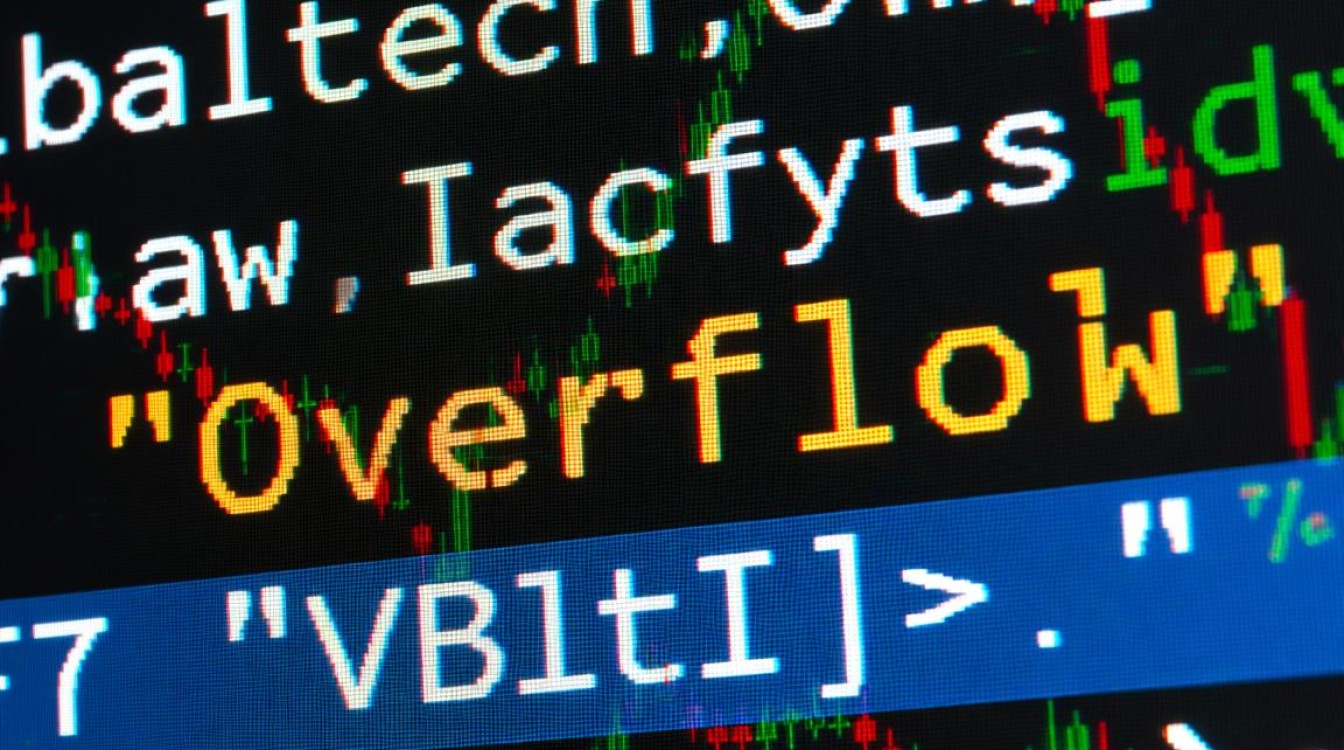 VBA中遇到overflow错误，如何快速定位并解决？