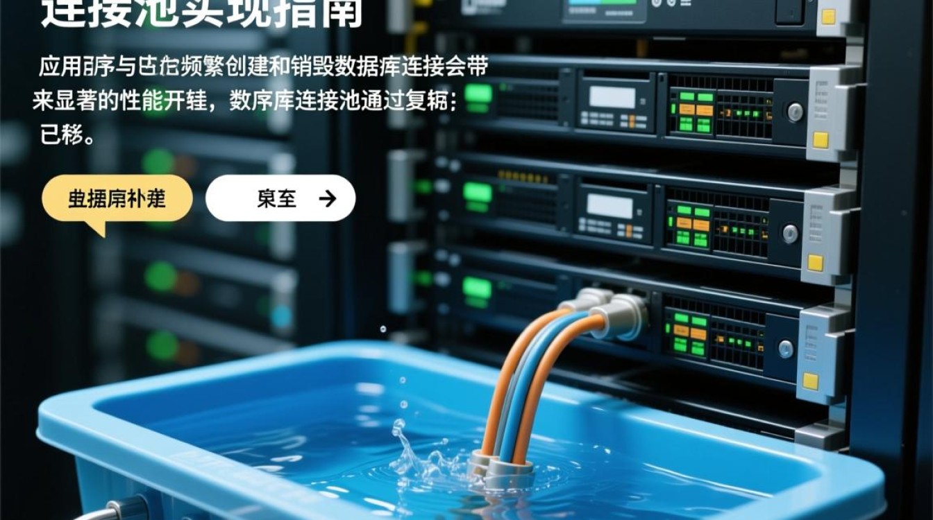 如何高效实现数据库连接池的创建与管理？