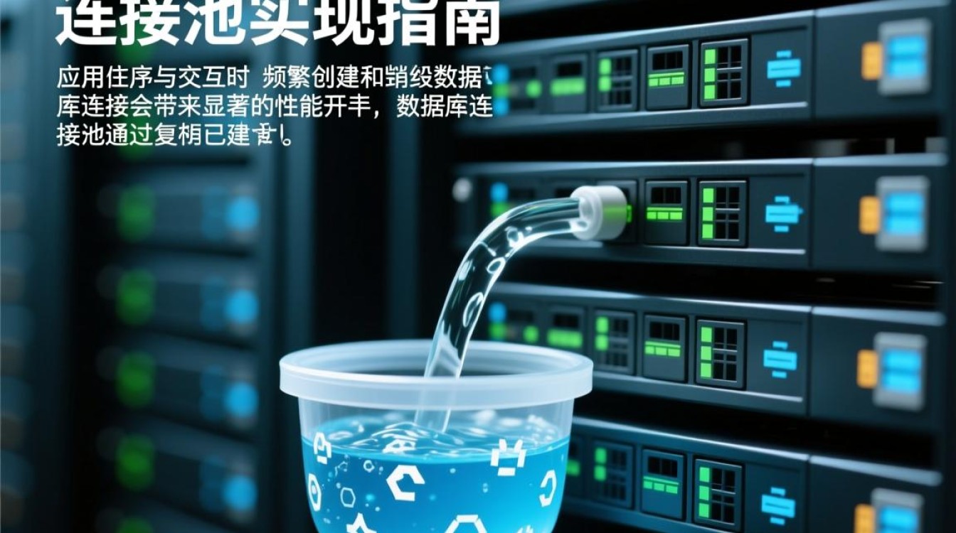 如何高效实现数据库连接池的创建与管理？