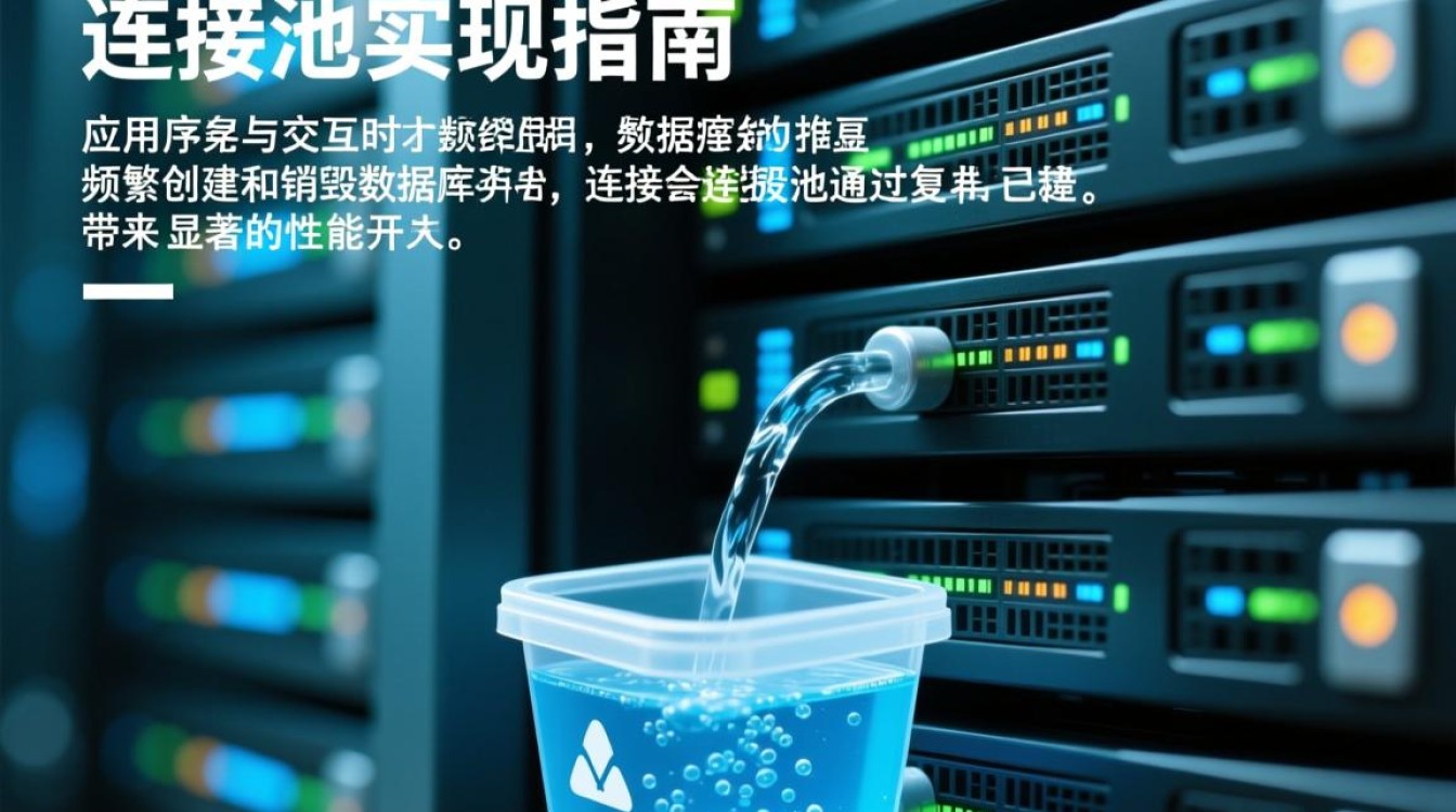 如何高效实现数据库连接池的创建与管理？