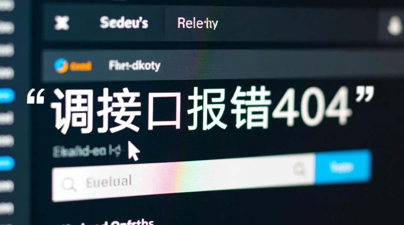调接口报错404调用第三方API时出现404错误，如何排查解决？