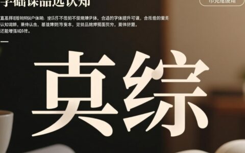 网站常用中文字体有哪些？如何选择适合的字体提升用户体验？