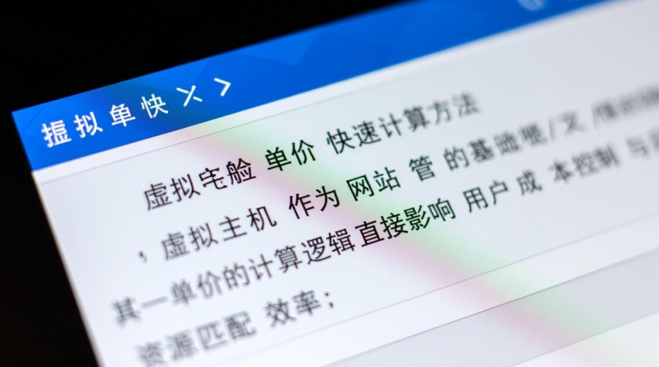 虚拟主机单价计算公式是怎样的？不同配置如何影响价格？