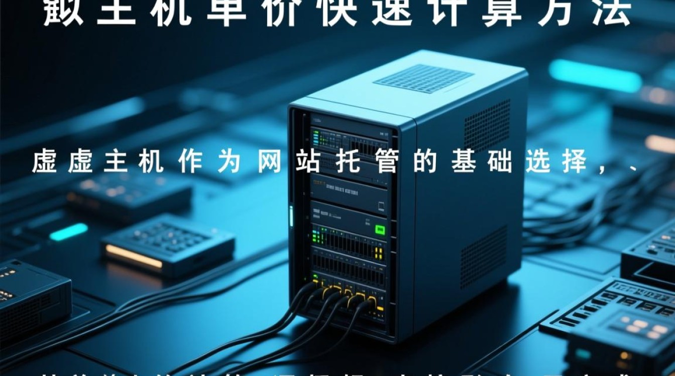 虚拟主机单价计算公式是怎样的？不同配置如何影响价格？