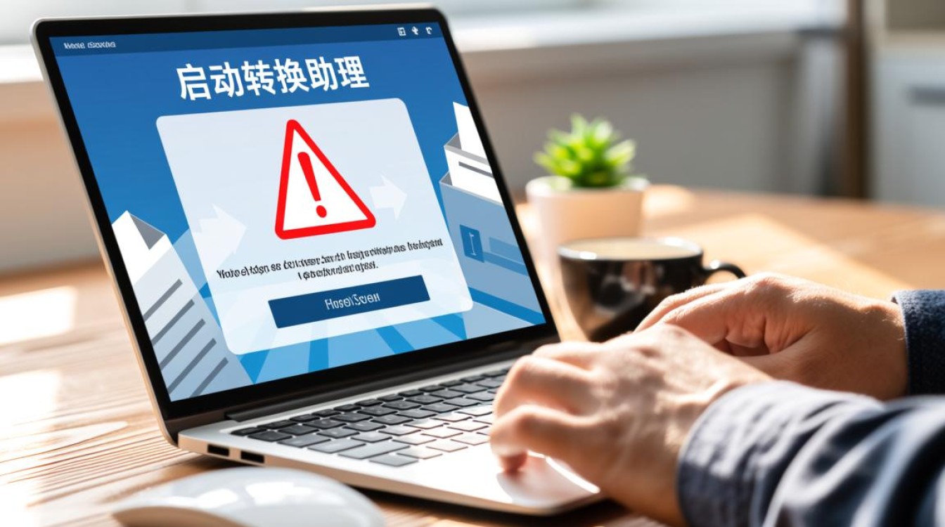 启动转换助理时提示错误，如何解决？
